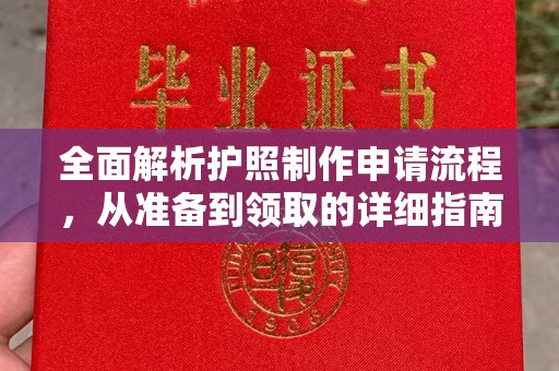 良庆全面解析护照制作申请流程，从准备到领取的详细指南
